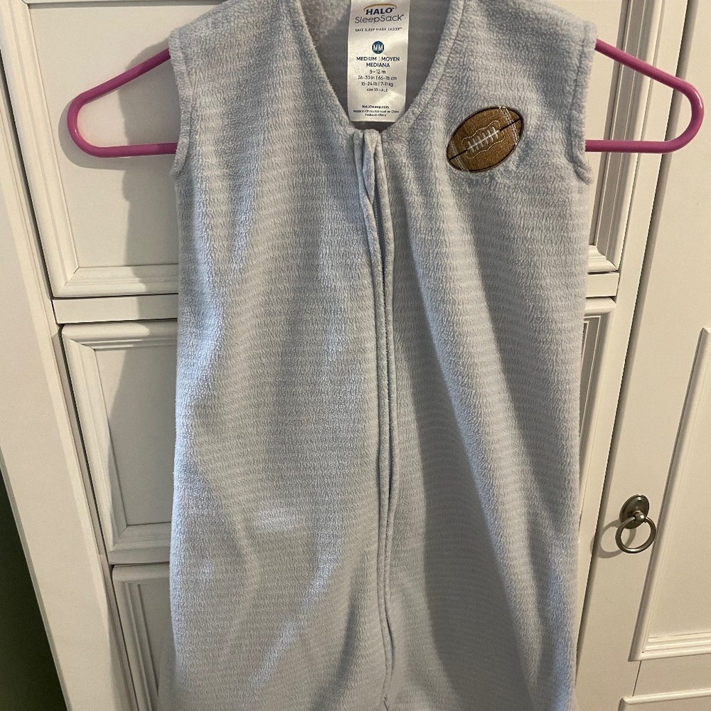 Halo Sleep Sack - Size M - Football Design